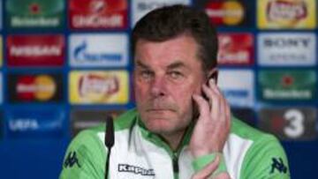 Hecking, técnico del Wolfsburgo: "No van a pasar cosas raras"