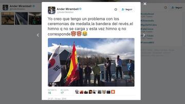 ¡Otra vez el himno de Riego! Esta vez le tocó a Mirambell