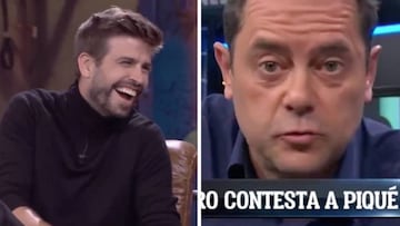 Piqué destapa una anécdota con Roncero y el periodista reaccionó