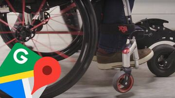 Google Maps trazará la ruta más accesible para personas en silla de ruedas