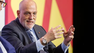 Tebas apoya la ‘revolución Louzán’ en el CTA