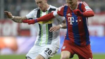 Raffael se aprovecha de los despistes del Bayern en Múnich