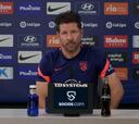 Simeone: "Fue un año irregular, no estamos acostumbrados a recibir tantos goles"