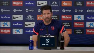 Simeone: "Fue un año irregular, no estamos acostumbrados a recibir tantos goles"