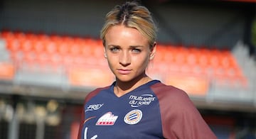 La futbolista francesa milita con el Montpellier de su país, equipo con el que se ha mantenido desde 2007.