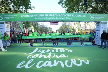 Fiz recorre Madrid contra el cáncer