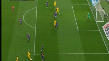 Gol bien anulado al Atleti