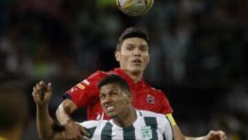 Alex Mejía y Daniel Torres, compañeros en la Selección Colombia pero rivales en los clubes antioqueños