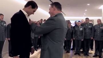 Nadal recibe la Cruz de Plata al mérito de la Guardia Civil