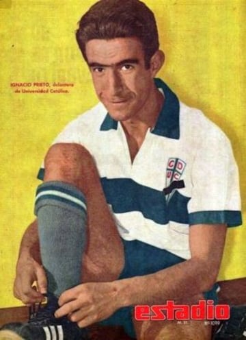 Un d&iacute;a como hoy, pero en 1966, Universidad Cat&oacute;lica gole&oacute; 4-0 a Olimpia en Paraguay por Copa Libertadores. Goles de Julio Gallardo (2) e Ignacio Prieto (2).