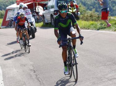 Giro de Italia 2017, etapa 9: Nairo gana en el Blockhaus y es líder