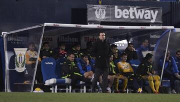 Cristóbal Parralo, entrenador del Alcorcón.
