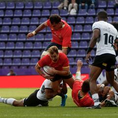 Una gran España cae ante una Fiyi que tardó en despertar
