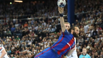 Jesper Noeddesbo, en sus últimos partidos con el Barcelona.