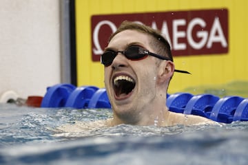 Hunter Armstrong celebrates. 