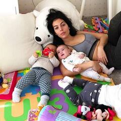 Georgina Rodríguez muestra la realidad de ser madre