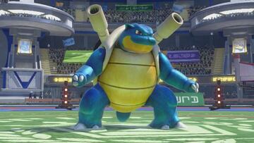 Blastoise se muestra en acción en Pokkén Tournament DX