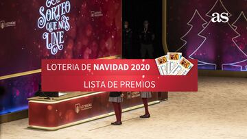 Comprobar Loter&iacute;a de Navidad 2020: lista de n&uacute;meros y d&eacute;cimos premiados del Sorteo Extraordinario