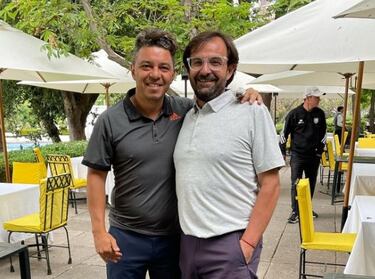 El ex UC que jugó golf con Gallardo y Francescoli