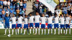 Formación del CD Tenerife.