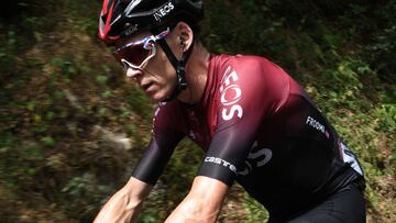 Chris Froome, durante una etapa del Dauphiné 2020.