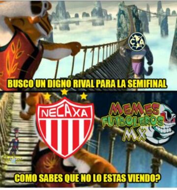 Necaxa y América empataron y desataron el enojo de los memes