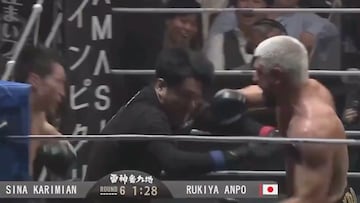 Un árbitro vive la peor pesadilla en una pelea de boxeo: pudo haber pasado una tragedia