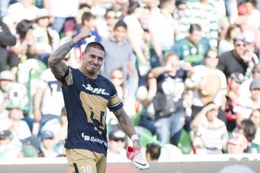 Pumas venció a Santos en la fecha 16 del Clausura 2018