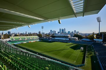 El Estadio Rectangular de Perth, una de las sedes del Mundial femenino 2023.