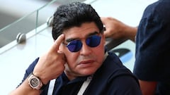 Maradona brands nephew "coward" on live TV