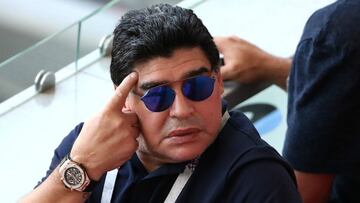Maradona brands nephew "coward" on live TV