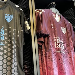 El Málaga da a conocer su tercera camiseta