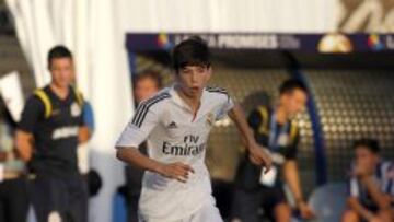 Theo Zidane, máximo goleador del torneo con el Real Madrid