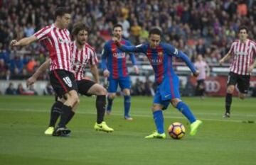 Neymar ante De Marcos.