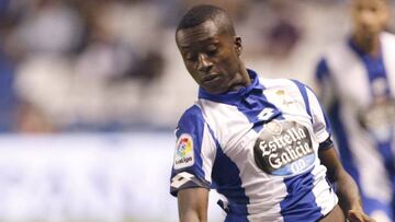 Marlos Moreno, delantero del Deportivo la Coruña