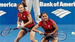 Vivi Ruano se metió en la final de dobles