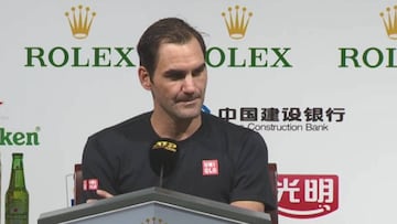 No estaba de humor y todos se rieron: Federer y el tenso momento con un periodista