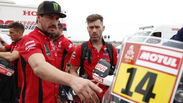 Joan Barreda en el Dakar.