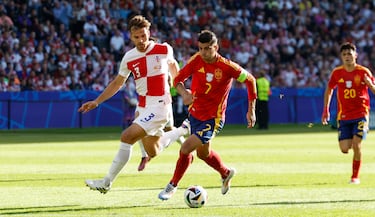 ¡Morata adelantó a España! 1-0