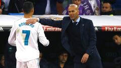 Zidane: "Ya os dije que tuvierais cuidado con Cristiano..."