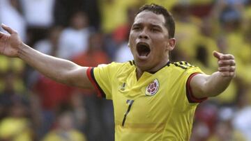 Carlos Bacca es el líder del ataque de la Selección Colombia