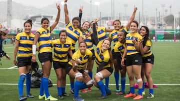 Colombia gana medalla de bronce en rugby 7 femenino