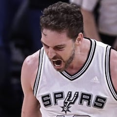 Mito Pau Gasol: junto a Kareem, Erving, Olajuwon, Shaq y Duncan