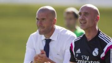 Bettoni, con Zidane.