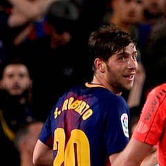 El caso Sergi Roberto reabre la guerra Barcelona-Rubio