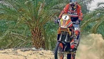 <b>ARENA. </b>Coma tapado por la tormenta de arena en Abu Dhabi.