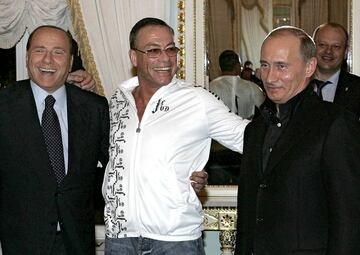 jean claude van damme jcvd vladimir putin silvio berlusconi