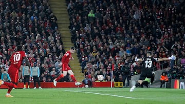 27/04/22 CHAMPIONS LEAGUE  SEMIFINALES PARTIDO IDA
LIVERPOOL - VILLARREAL CF
GOL 2-0 MANE 