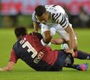 Isla no pudo evitar la derrota del Cagliari ante Juventus