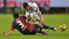 Isla no pudo evitar la derrota del Cagliari ante Juventus